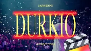 NEON Glowing Title - Video Effect | FCPX