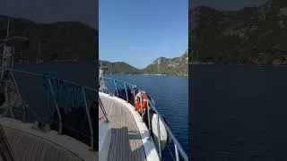 Good time🌊⚓️ #göcek #deniz #denizhayatı #sealove #sealife #yatch #teknedeyaşam #sun #summershorts