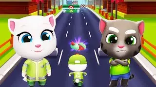 New Character, New Update, Eco Angela – Restore The Planet - Talking Tom Gold Run