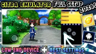 PLAY POKEMON X AND Y ON ANDROID| FULL CITRA EMULATOR SETUP GUIDE |