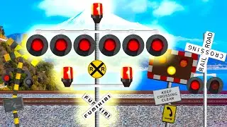 【anime】A New Type of Railroad Crossing That Fell from a UFO.