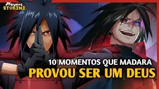 10 MOMENTOS QUE MADARA PROVOU SER UM DEUS EM NARUTO!