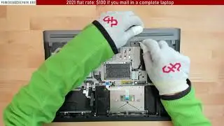 Dell Inspiron p65f p65f001 15 7000 7566 7567 disassembly laptop charge port power jack repair fix