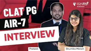 Success Story of CLAT PG 2022 (AIR- 7) | Strategy to Crack CLAT PG 2022 | CLAT PG 2022 Topper