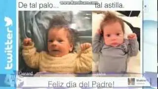 ¡Shakira publica foto de Sasha Piqué!
