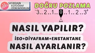 Fotoğrafta Doğru pozlama nasıl yapılır?- Sıfırdan Fotoğraf Kursu - Ders 13