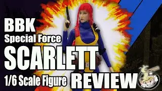 BBK Special Force Scarlett 1/6 scale Figure Unboxing and Review Third Party GI Joe
