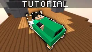 COMO PONER TU SKIN EN LA CAMA DE MINECRAFT RAPIDO Y FACIL (3D bed overlay) 2022 *TUTORIAL*