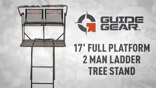 Guide Gear 17' Full Platform 2 Man Ladder Tree Stand