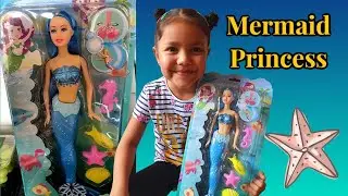 Unboxing Mermaid Princess | Rosey opening Mermaid doll | #mermaid