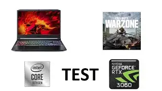 Acer Nitro 5 - Call of Duty: Warzone - RTX 3060 I7-10750H