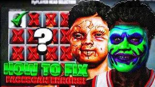 HOW TO FIX EVERY FACESCAN ERROR IN NBA 2K21! HOW TO GET ANY FACESCAN TO WORK IN 2K21 FAST AND EASY!!