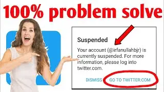 How to recover suspended twitter account on mobile |How to recover suspended twitter account in 2021