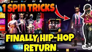Hip hop elite pass return || Free fire all elite pass return || 1 spin tricks || Garena free fire