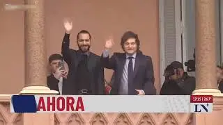 Histórico encuentro de dos de los tres líderes de la hispanoesfera presidentes Milei y Bukele