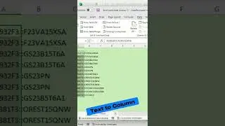 Split your text into columns 