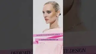 Cashmere Collection dress designed by Christopher Bates