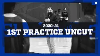 2020-21 Duke Basketball 1st Practice Uncut