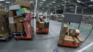 POV Loading 195 Packages in a Small Van | Courier Life in Belgium 🇧🇪 | PostNL Depot Rush