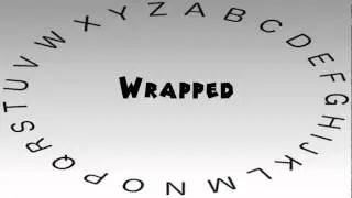 How to Say or Pronounce Wrapped