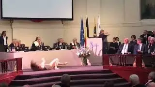 Доклад на ученом совете в университете Гента, Бельгия