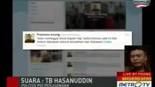 Taufik Kiemas ketua MPR RI wafat