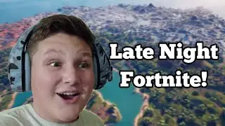 MY LAST STREAM... for a week! Late-Night Fortnite! (120 FPS - PS5 Fortnite Live Stream w/ Facecam)