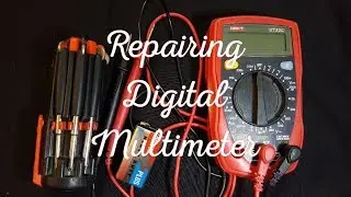 How to repair DMM | Changing Battery of Multimeter | Changing Fuse of DMM