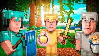 АНЕК ИГРАЕТ В МАЙНКРАФТ ОБЩЕЕ ХП С DEEPINS02 И DERZKO69