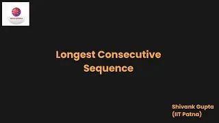 Longest Consecutive Sequence