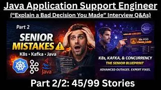Java Application Support Engineer (Part 2/2): How to Answer a “Bad Decision” Interview Question !!