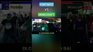 FORTNITE VS MINECRAFT - BATTAGLIE RAP EPICHE