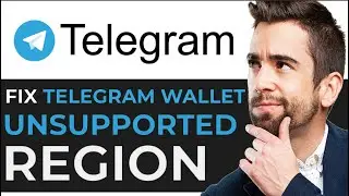How To EASILY Fix Telegram Wallet Unsupported Region 2024 - EASY GUIDE