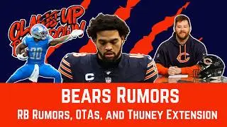 RB Rumors, OTAs, and… DA POPE?! | Chicago Bears Weekly Recap
