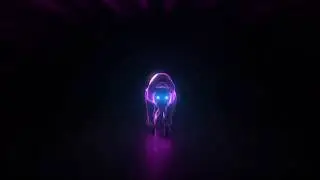 Neon glitch logo intro || Logo animation || Logo intro