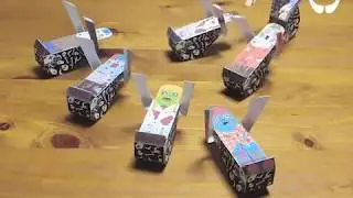 Japanese Paper Toys With A Surprise