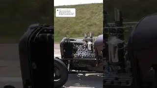 Flathead Engine Exhaust Sound 