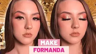 Maquiando Cliente para FORMATURA