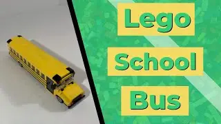 LEGO School Bus - Speed Build