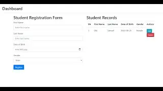 Laravel 10 - Crud |  Part 1 of 2