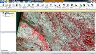 Radiometric Correction in Landsat Image using Erdas Imagine Software