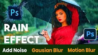 Rain Effect In Photoshopcsc6 👌