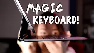 iPad Pro MAGIC FLOATING Keyboard!!! Apple's TOUCHSCREEN Laptop?