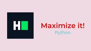 Maximize it! || HackerRank solution in Python.
