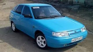Голубая мечта. Лада 2112 sky blue