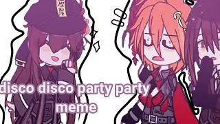 disco disco party party || meme || Gacha || Ft. Hu tao,zhongli,tartaglia  || genshin impact ||
