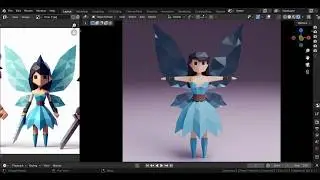 Character Modeling  - 7 | Blender 4.1 | Low Poly Character