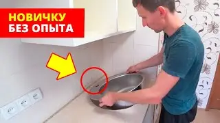 DIY. Build KITCHEN for 600$ in 40 Minutes - TIMELAPSE