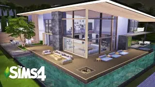 THE SIMS 4 | Modern Bachelor Mansion | Stop Motion | NOCC
