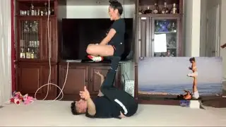 EXTREME COUPLES YOGA CHALLENGE!!!